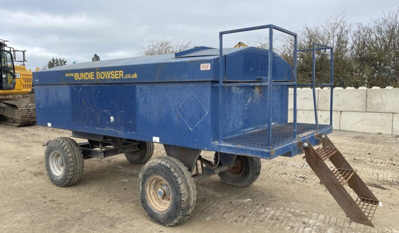 Fuel bowser 4,500Ltr Bunded Site Tow Fuel Bowser full