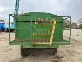 Fuel bowser 9,000Ltr Bunded Towable site Bowser full