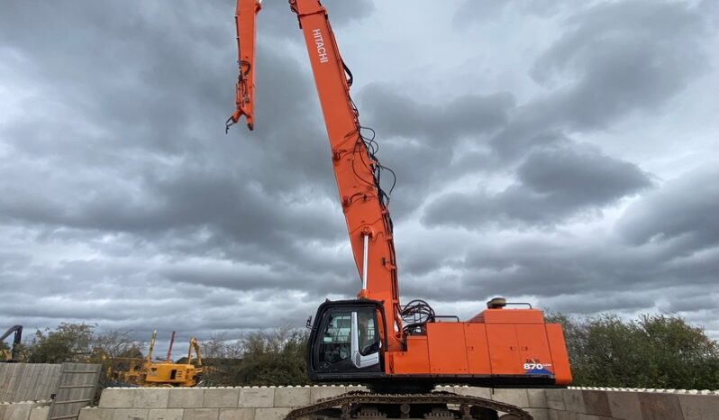 Hitachi ZX870 40M HIGH REACH DEMOLITION EXCAVATOR full