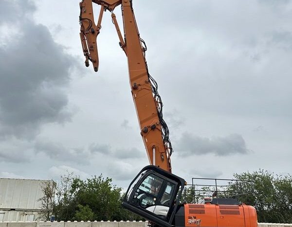 Hitachi ZX350 LC-5B 22m High Reach Demolition Excavator full