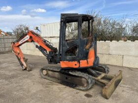 Hitachi ZX48U-5A CLR FIRE DAMAGED NON RUNNER full