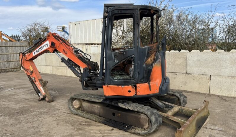 Hitachi ZX48U-5A CLR FIRE DAMAGED NON RUNNER full