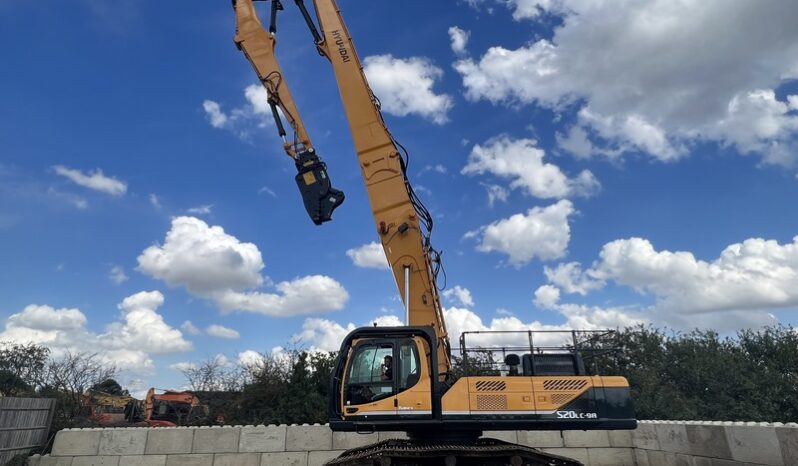 Hyundai R520LC-9A 28m HIGH REACH DEMOLITION EXCAVATOR full