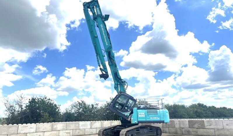 Kobelco SK400DLC-10 26m High Reach Demolition Excavator full