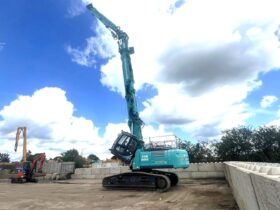 Kobelco SK400DLC-10 26m High Reach Demolition Excavator full