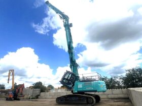 Kobelco SK400DLC-10 26m High Reach Demolition Excavator full