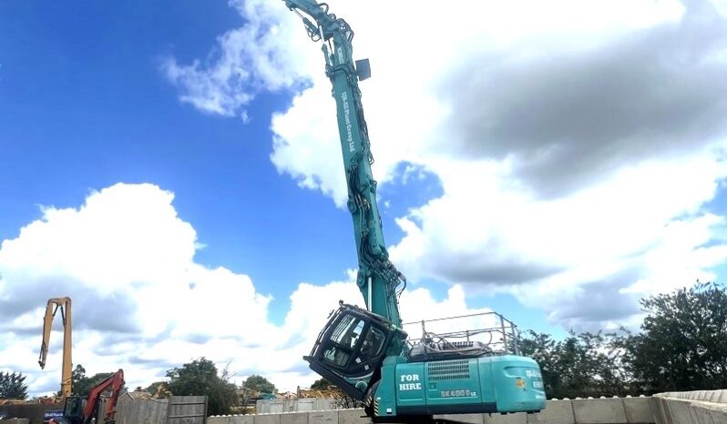 Kobelco SK400DLC-10 26m High Reach Demolition Excavator full