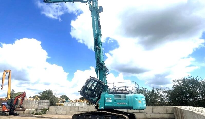 Kobelco SK400DLC-10 26m High Reach Demolition Excavator full