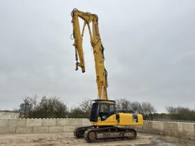 Komatsu PC340 HRD-7 21m High Reach Demolition Excavator full