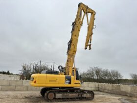 Komatsu PC340 HRD-7 21m High Reach Demolition Excavator full