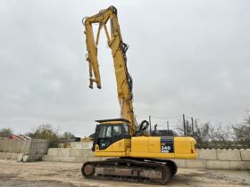 Komatsu PC340 HRD-7 21m High Reach Demolition Excavator full