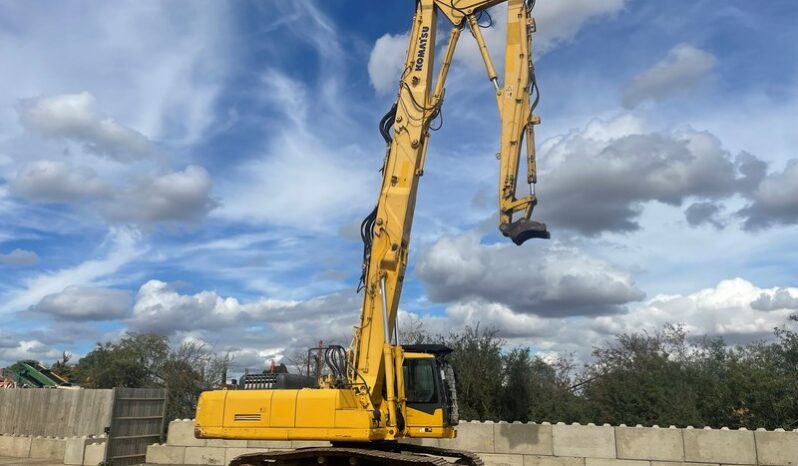 Komatsu PC340LCD-7 21m High Reach Demoliton Excavator full