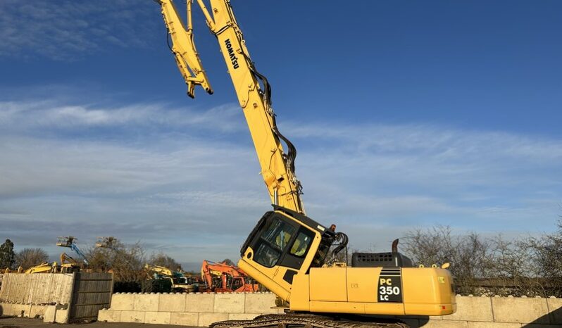 Komatsu PC350LC-8 23m High Reach Excavator full