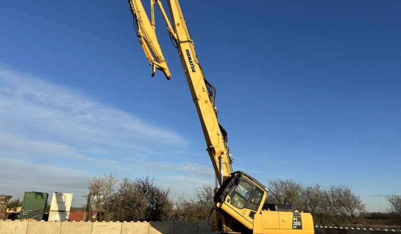 Komatsu PC350LC-8 23m High Reach Excavator full