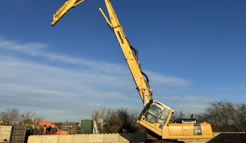 Komatsu PC350LC-8 23m High Reach Excavator full