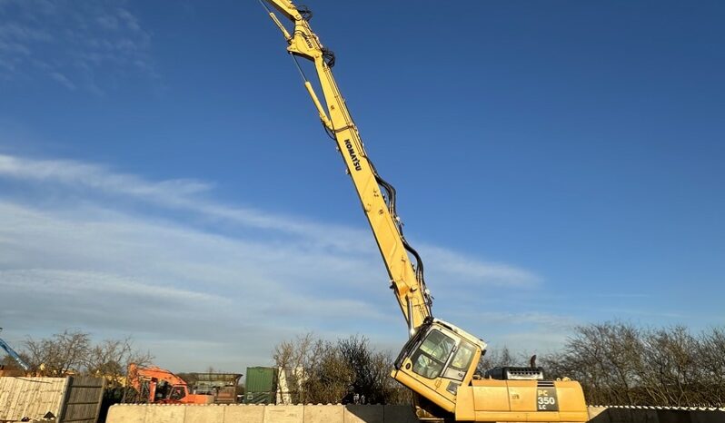 Komatsu PC350LC-8 23m High Reach Excavator full