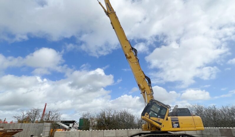 Komatsu PC490HRD-11 High Reach Demolition Excavator full