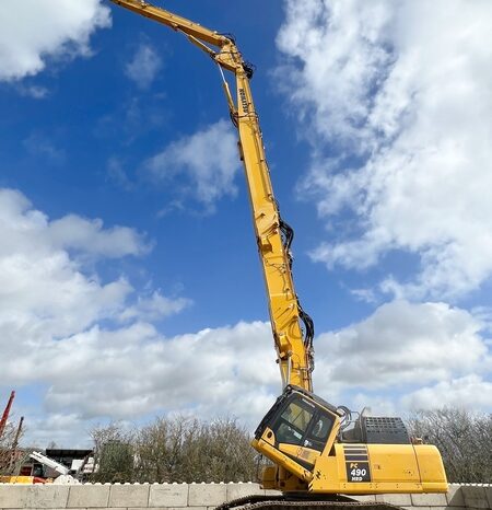 Komatsu PC490HRD-11 High Reach Demolition Excavator full