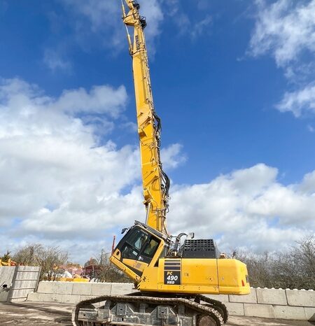 Komatsu PC490HRD-11 High Reach Demolition Excavator full