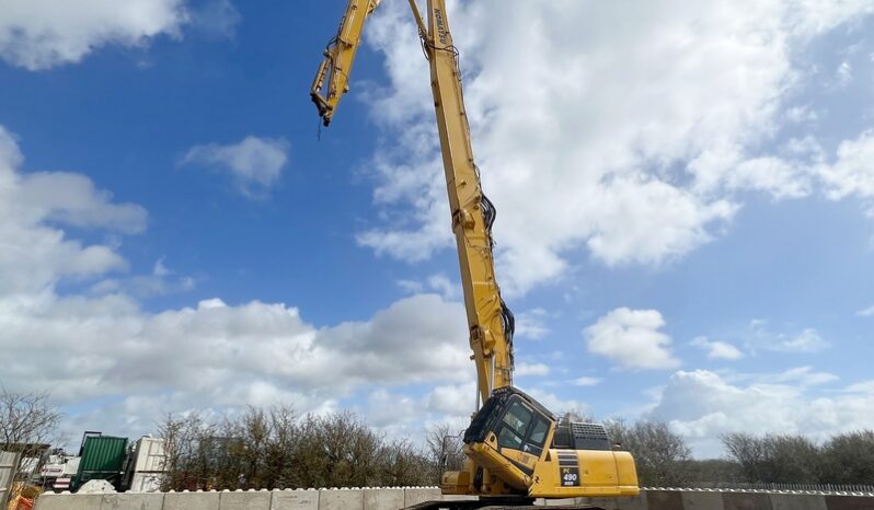 Komatsu PC490HRD-11 High Reach Demolition Excavator full