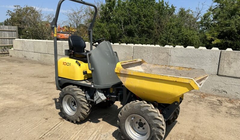 Wacker Neuson 1001 1 Ton High Tip Dumper full