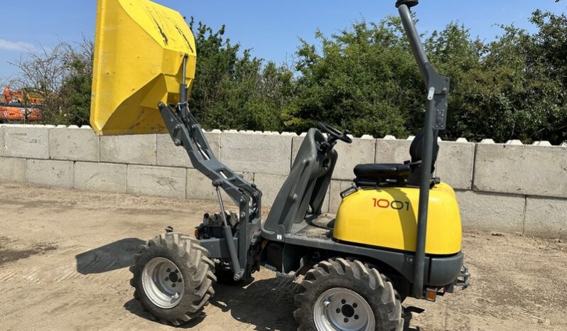 Wacker Neuson 1001 1 Ton High Tip Dumper full