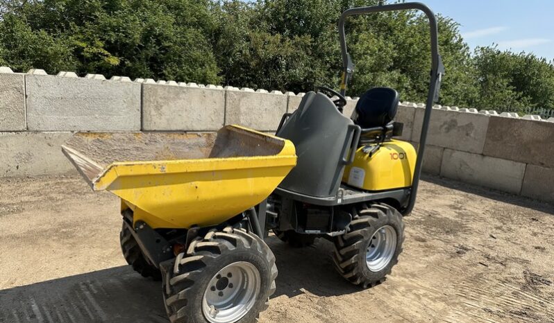 Wacker Neuson 1001 1 Ton High Tip Dumper full