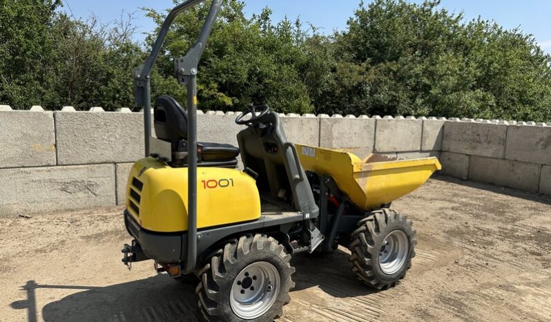 Wacker Neuson 1001 1 Ton High Tip Dumper full