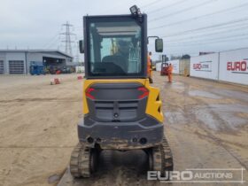 2018 Volvo EC27D Mini Excavators For Auction: Leeds -27th, 28th, 29th, 30th November 24 @ 8:00am full