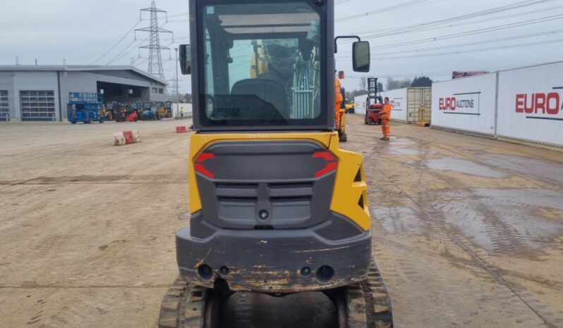 2018 Volvo EC27D Mini Excavators For Auction: Leeds -27th, 28th, 29th, 30th November 24 @ 8:00am full