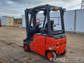 2012 Linde E18PH-01 Forklifts For Auction: Leeds -27th, 28th, 29th, 30th November 24 @ 8:00am full