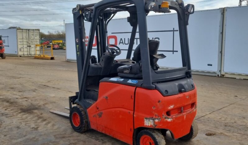 2012 Linde E18PH-01 Forklifts For Auction: Leeds -27th, 28th, 29th, 30th November 24 @ 8:00am full