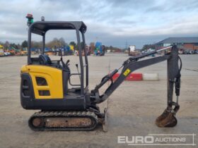 2016 Volvo EC15D Mini Excavators For Auction: Leeds -27th, 28th, 29th, 30th November 24 @ 8:00am full