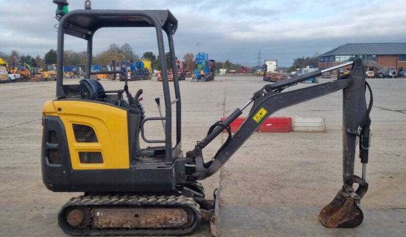 2016 Volvo EC15D Mini Excavators For Auction: Leeds -27th, 28th, 29th, 30th November 24 @ 8:00am full