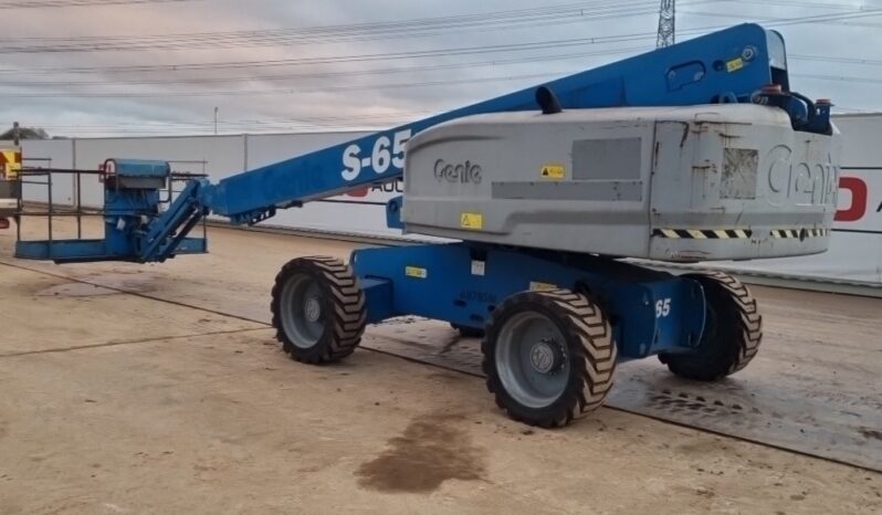 2015 Genie S-65 Manlifts For Auction: Leeds -27th, 28th, 29th, 30th November 24 @ 8:00am full