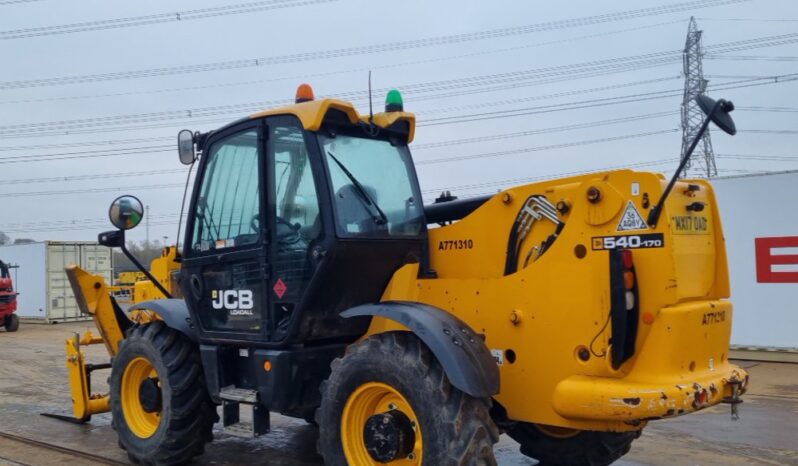 2017 JCB 540-170 Telehandlers For Auction: Leeds -27th, 28th, 29th, 30th November 24 @ 8:00am full