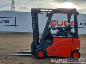 2012 Linde E18PH-01 Forklifts For Auction: Leeds -27th, 28th, 29th, 30th November 24 @ 8:00am full