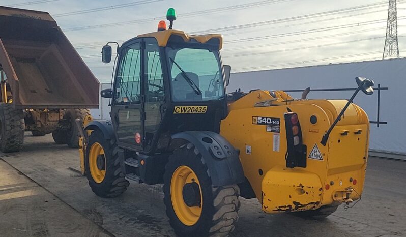 2018 JCB 540-140 Hi Viz Telehandlers For Auction: Leeds -27th, 28th, 29th, 30th November 24 @ 8:00am full