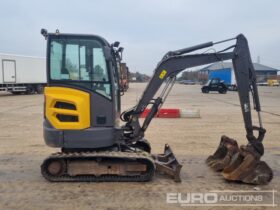 2018 Volvo EC27D Mini Excavators For Auction: Leeds -27th, 28th, 29th, 30th November 24 @ 8:00am full