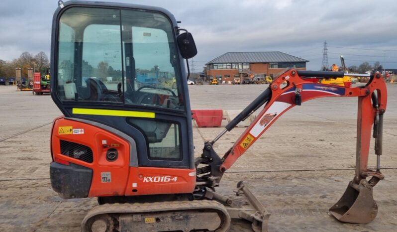 2017 Kubota KX016-4 Mini Excavators For Auction: Leeds -27th, 28th, 29th, 30th November 24 @ 8:00am full