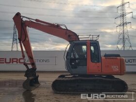 Hitachi ZX130LCN 10 Ton+ Excavators For Auction: Leeds -27th, 28th, 29th, 30th November 24 @ 8:00am full