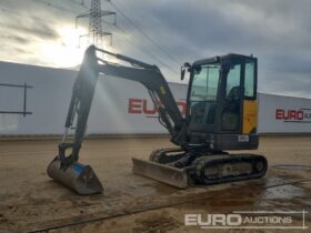 2018 Volvo EC27D Mini Excavators For Auction: Leeds -27th, 28th, 29th, 30th November 24 @ 8:00am