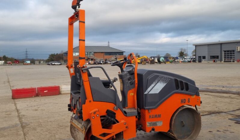 2016 Hamm HD8VV Rollers For Auction: Leeds -27th, 28th, 29th, 30th November 24 @ 8:00am full