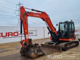 2019 Kubota KX080-4A 6 Ton+ Excavators For Auction: Leeds -27th, 28th, 29th, 30th November 24 @ 8:00am