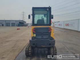 2018 Volvo EC27D Mini Excavators For Auction: Leeds -27th, 28th, 29th, 30th November 24 @ 8:00am full