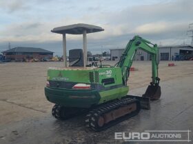 Mitsubishi MM30 Mini Excavators For Auction: Leeds -27th, 28th, 29th, 30th November 24 @ 8:00am full