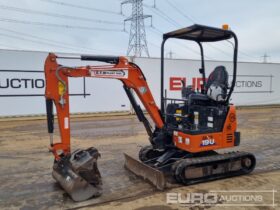 2021 Hitachi ZX19U-6 Mini Excavators For Auction: Leeds -27th, 28th, 29th, 30th November 24 @ 8:00am