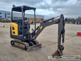 2016 Volvo EC15D Mini Excavators For Auction: Leeds -27th, 28th, 29th, 30th November 24 @ 8:00am full