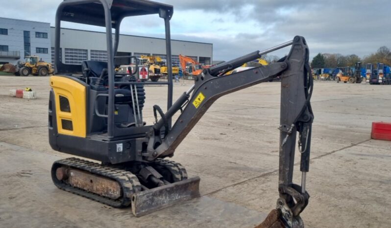 2016 Volvo EC15D Mini Excavators For Auction: Leeds -27th, 28th, 29th, 30th November 24 @ 8:00am full