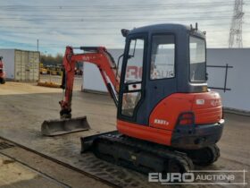 2016 Kubota KX61-3 Mini Excavators For Auction: Leeds -27th, 28th, 29th, 30th November 24 @ 8:00am full